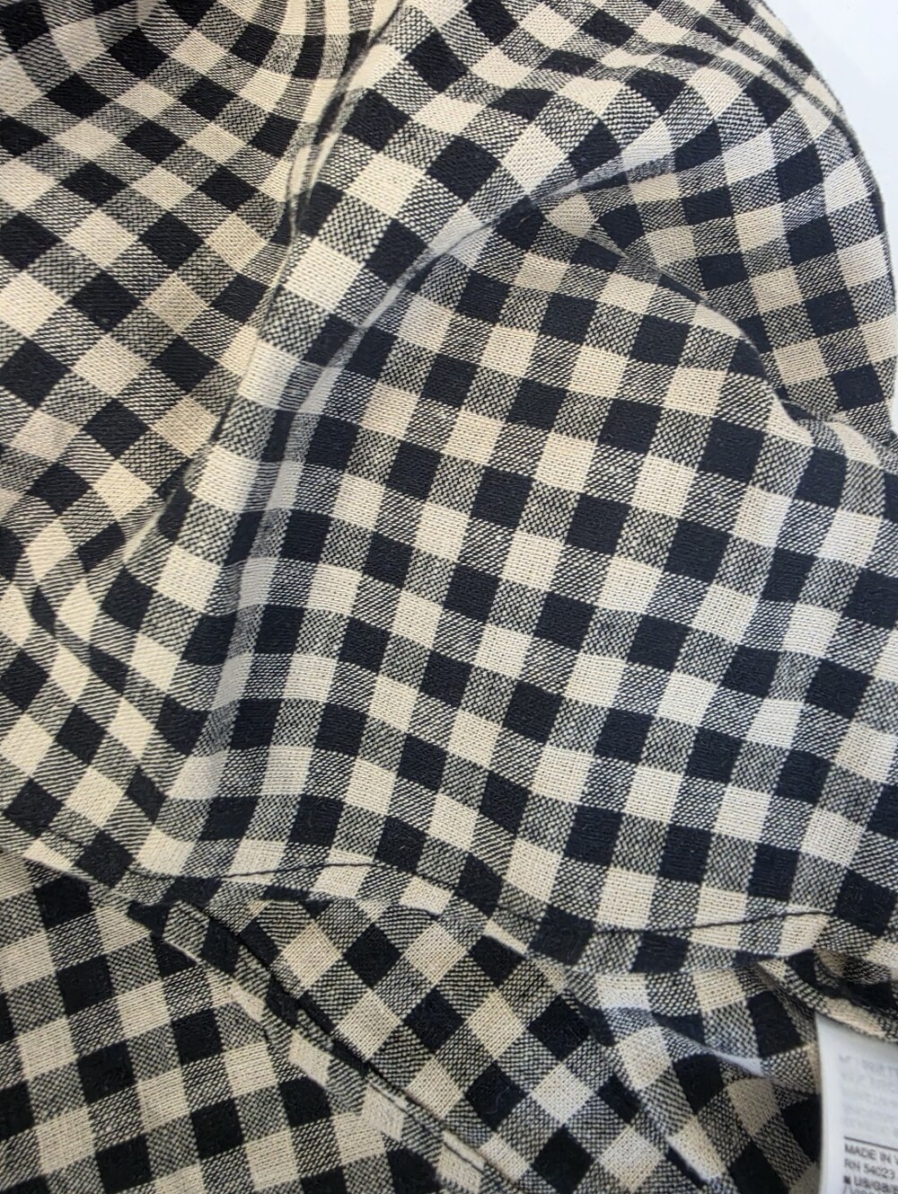 Gap Black and White Gingham Spaghetti-Strap Maxi Dress Size XS NWT - Picture 10 of 14